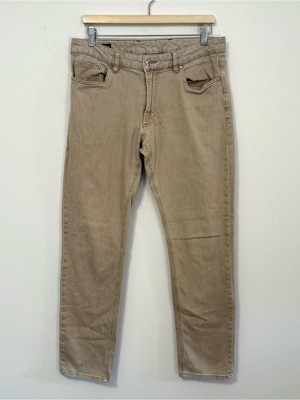 Peter Millar Crown Crafted Vintage Washed Five Pocket Denim Jeans $228 – 35 x 32